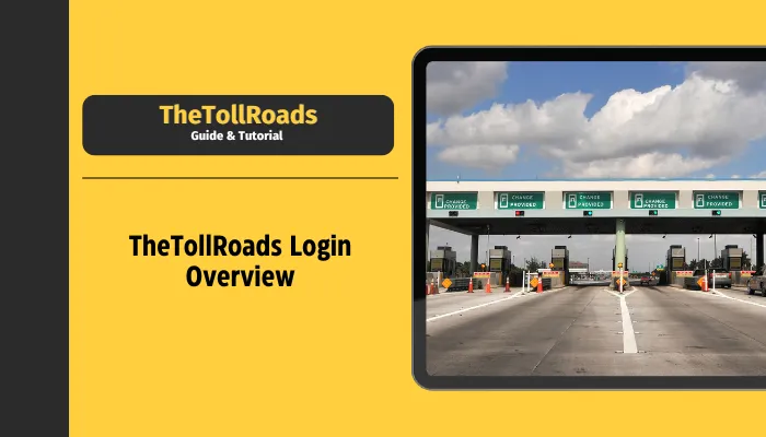 TheTollRoads Login Overview